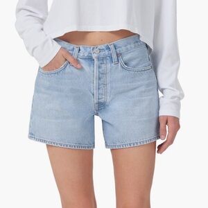 AGOLDE Parker Long Relaxed
Organic Cotton Denim
Shorts